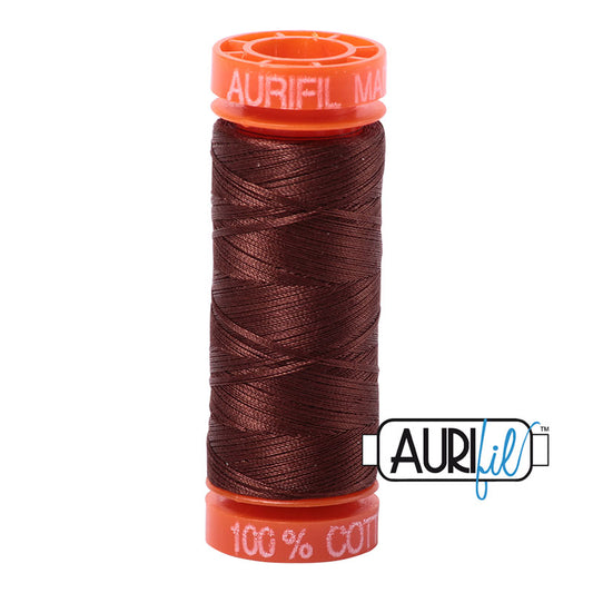 Aurifil 50wt 200m Ctn Thread Chocolate 2360