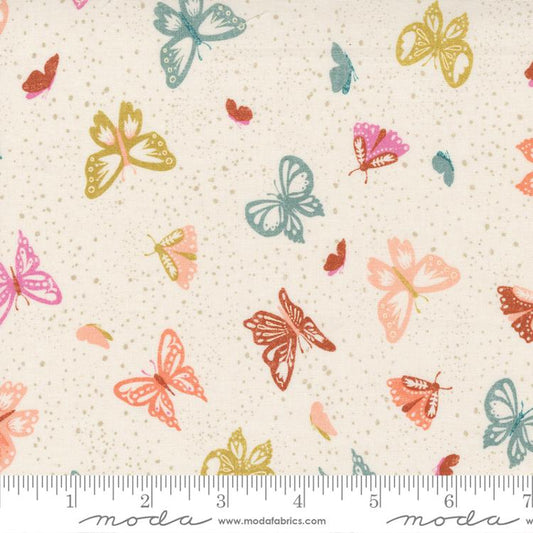 Songbook A New Page Unbleached Butterfly (1/4 yard)