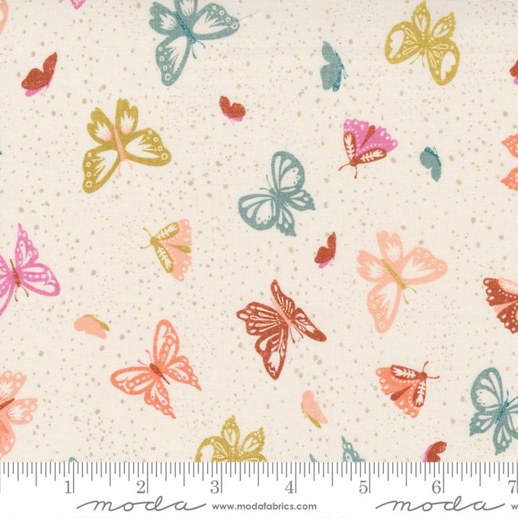Songbook A New Page Unbleached Butterfly (1/4 yard)