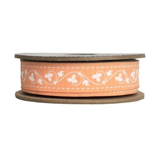 Fig Tree 1" Ribbon Peach